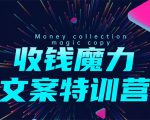 8堂收钱魔力文案特训营：让你的文案成为你的财富印钞机，靠文章日赚千元-第一资源库
