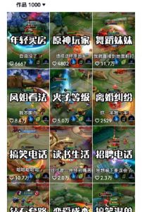 副业拆解:抖音王者荣耀游戏变现副业项目,视频版一条龙实操玩法分享给你-第一资源库